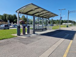 Leskur på Eidsvoll stasjon