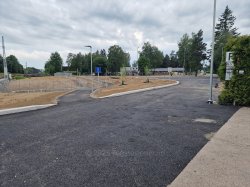 Nordby stasjon, fra plattform retning sørvest