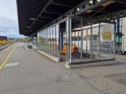 Leskur på Fjellhamar stasjon